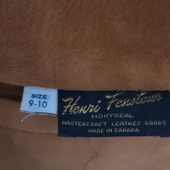 Henry Fensteur VINTAGE REVERSIBLE Leather Jkt - Picture 4 of 14